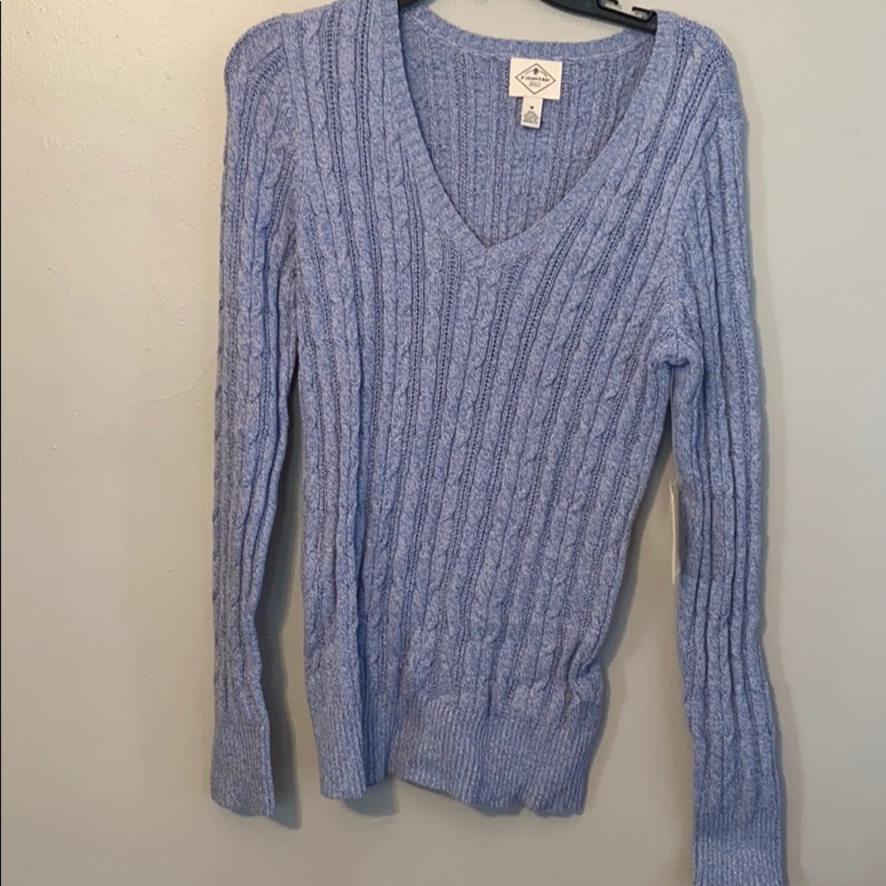 Blue sweater
